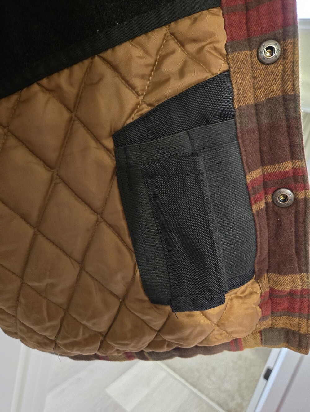 Legendary Whitetails CCW Men's Plaid Flannel Jacket Coat - - Picture 5 of 13